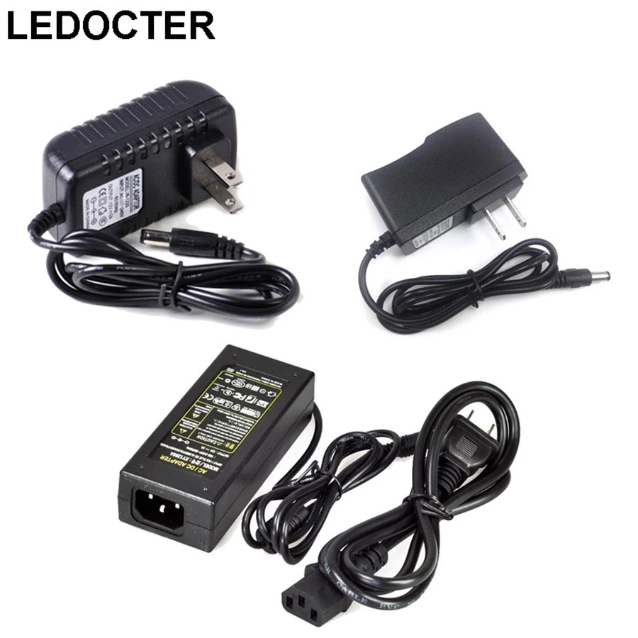 AC 100-240V to DC 12V 1A 2A 3A 5A 6A 8A 10A lighting transformers Power Supply Adapter Converter Charger For LED Strip light
AC 100-240V to DC 12V 1A 2A 3A 5A 6A 8A 10A lighting transformers Power Supply Adapter Converter Charger For LED Strip light
