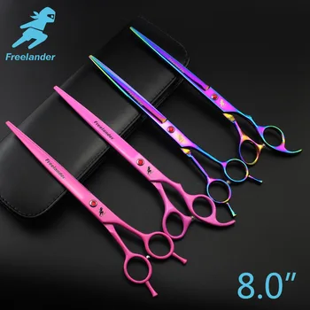 Freelander Japanese Stainless Steel High Quality 8.0 inch Stainless Steel Cutting Scissors for Dogs Nursing Cutting SW-80 SX-80
Freelander Japanese Stainless Steel High Quality 8.0 inch Stainless Steel Cutting Scissors for Dogs Nursing Cutting SW-80 SX-80