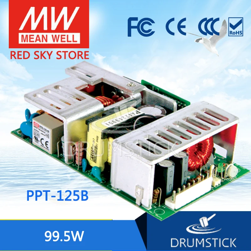 Steady MEAN WELL PPT-125B meanwell PPT-125 99.5W Triple Output with PFC Function
Steady MEAN WELL PPT-125B meanwell PPT-125 99.5W Triple Output with PFC Function
