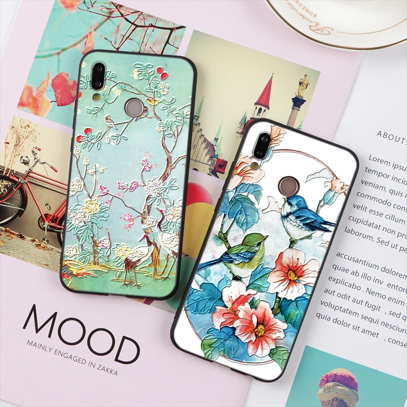 3D Emboss Floral Birds Back Cover For Huawei P Smart Plus 2019 P20 P30 Pro P8 P9 P10 Lite 2017 Soft TPU For Huawei P20 Lite Case
3D Emboss Floral Birds Back Cover For Huawei P Smart Plus 2019 P20 P30 Pro P8 P9 P10 Lite 2017 Soft TPU For Huawei P20 Lite Case