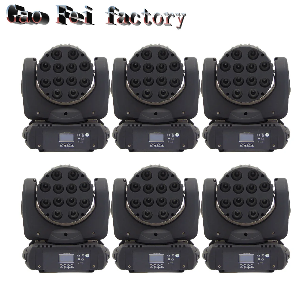Direct selling of factories 6pcs/Lot 12X12W 4in1 RGBW LED Beam Moving Head DMX 16 CH Stage Light For DJ Club
Direct selling of factories 6pcs/Lot 12X12W 4in1 RGBW LED Beam Moving Head DMX 16 CH Stage Light For DJ Club