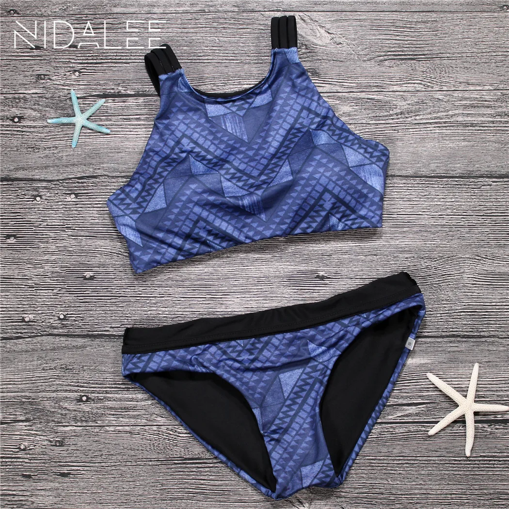 2019 High Neck Bikini Beach Swimsuit Women Sexy Bikinis Women Sport Bikini Set Plus Size Swimsuit Summer Swimming Suit 7245
2019 High Neck Bikini Beach Swimsuit Women Sexy Bikinis Women Sport Bikini Set Plus Size Swimsuit Summer Swimming Suit 7245