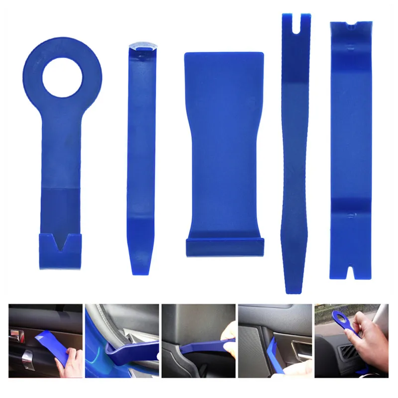 5Pcs/Set Plastic Car Repair Tool Voiture Inside Door Plank Lever Auto Door Removal Tools Car Stereo Disassembly tool
5Pcs/Set Plastic Car Repair Tool Voiture Inside Door Plank Lever Auto Door Removal Tools Car Stereo Disassembly tool