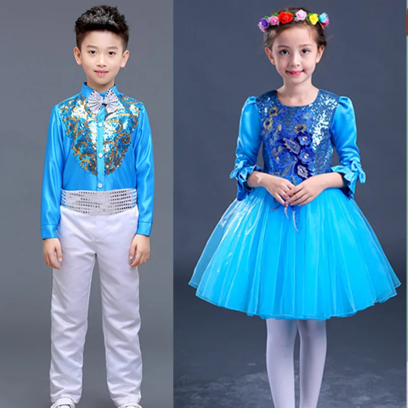 Children's Poetry Recital Performance Clothing Children's Chorus Costume Performance Clothing Princess Dress
Children's Poetry Recital Performance Clothing Children's Chorus Costume Performance Clothing Princess Dress