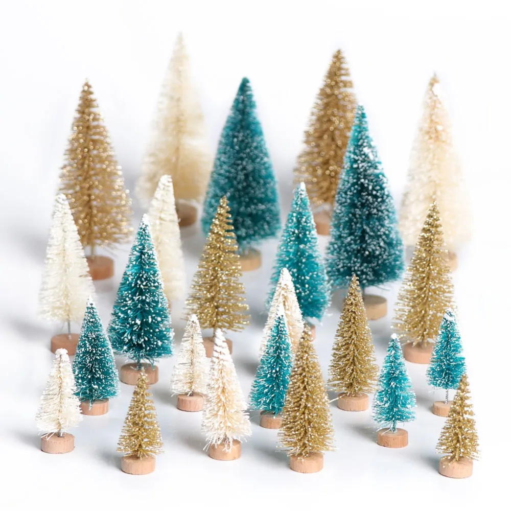 OurWarm 8pcs Wood Mini Christmas Tree Decorations New Year Artificial Tree Fake Christmas Tree Pine Table Party Decoration
OurWarm 8pcs Wood Mini Christmas Tree Decorations New Year Artificial Tree Fake Christmas Tree Pine Table Party Decoration
