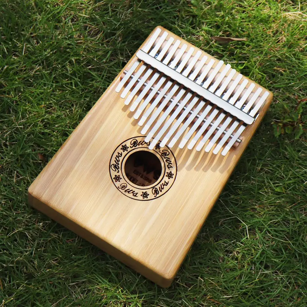 17 Key Bamboo Thumb Piano Kalimba Single Board Mbira Natural Mini Keyboard Instrument with Complete Accessories
17 Key Bamboo Thumb Piano Kalimba Single Board Mbira Natural Mini Keyboard Instrument with Complete Accessories