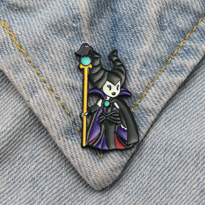 DMLSKY Maleficent Art Enamel Pins and Brooches Lapel Pin Backpack Bags Badge Clothing Decoration Gifts M3371
DMLSKY Maleficent Art Enamel Pins and Brooches Lapel Pin Backpack Bags Badge Clothing Decoration Gifts M3371