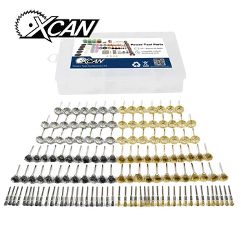 XCAN 138pcs Stainless Steel/Brass Wire Wheel Brushes Set for Dremel Abrasives Tools Rotary Tools
XCAN 138pcs Stainless Steel/Brass Wire Wheel Brushes Set for Dremel Abrasives Tools Rotary Tools