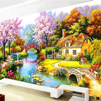 Needlework,DIY DMC Cross stitch,landscape,plant,Sets For Embroidery kit 9ct11ct printed cotton silk thread Dream home
Needlework,DIY DMC Cross stitch,landscape,plant,Sets For Embroidery kit 9ct11ct printed cotton silk thread Dream home