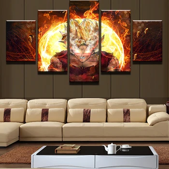 Home Decor Hd Prints Painting 5 Panel Dragon Ball Animation Pictures Wall Art Modular Canvas Poster Modern Bedside Background
Home Decor Hd Prints Painting 5 Panel Dragon Ball Animation Pictures Wall Art Modular Canvas Poster Modern Bedside Background