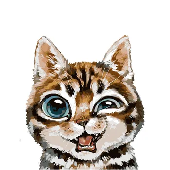Cat Hand Made Paint High Quality Canvas Beautiful Painting By Numbers Surprise Gift Great Accomplishment
Cat Hand Made Paint High Quality Canvas Beautiful Painting By Numbers Surprise Gift Great Accomplishment