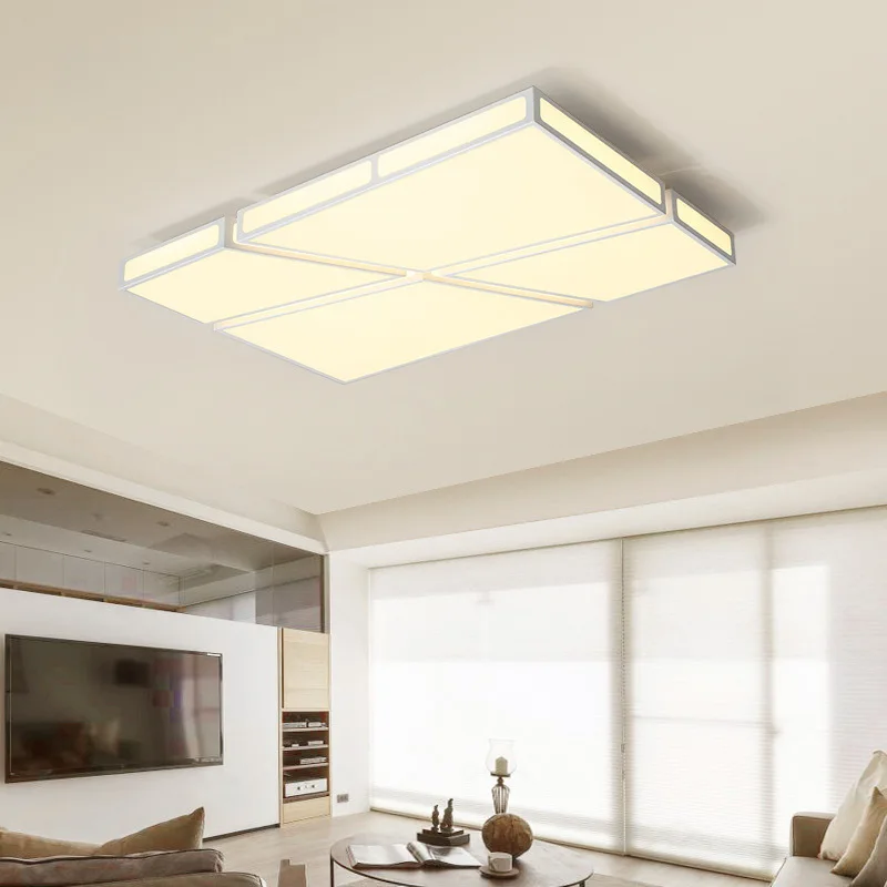 TUDA LED Ceiling Lamp Square Wrought Iron Ceiling Lamp Living Room Bedroom Study Acrylic Ceiling Lamp 220V
TUDA LED Ceiling Lamp Square Wrought Iron Ceiling Lamp Living Room Bedroom Study Acrylic Ceiling Lamp 220V