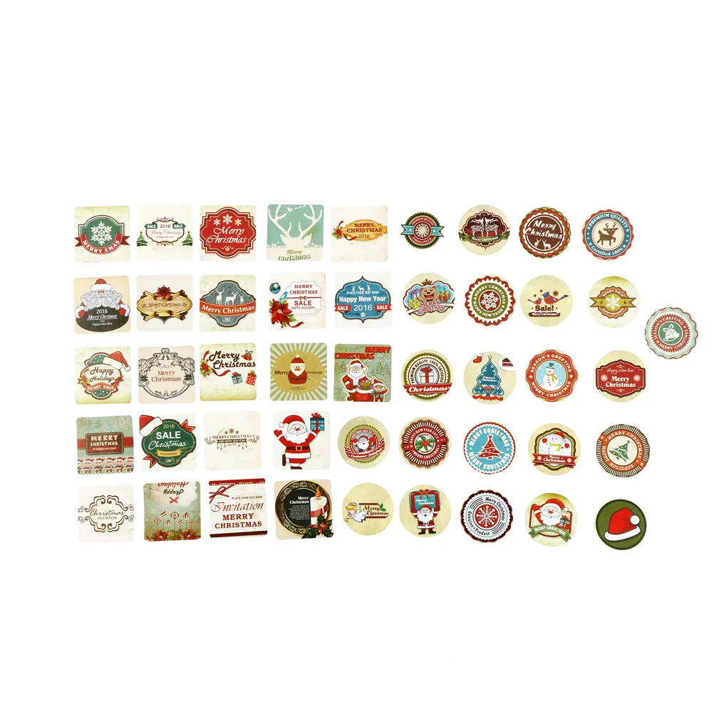 46 PCS/lot Christmas grandpa kawaii decoration box sealing sticker sticker diy hand account one letter gift bag sticker material
46 PCS/lot Christmas grandpa kawaii decoration box sealing sticker sticker diy hand account one letter gift bag sticker material