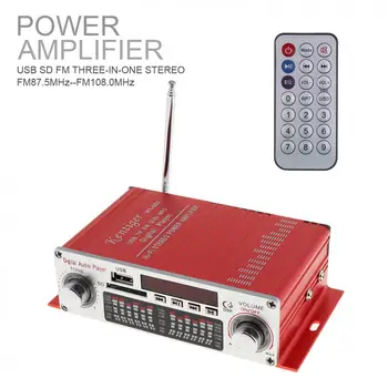 HY-602 HI-FI Digital Car Audio Player Car Amplifier FM Radio Stereo Player Support SD /USB / DVD / MP3 Input with Remote Control
HY-602 HI-FI Digital Car Audio Player Car Amplifier FM Radio Stereo Player Support SD /USB / DVD / MP3 Input with Remote Control