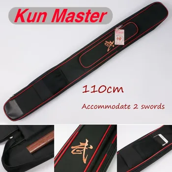 New Thicker sword bag tai chi sword case length 110cm free shipping With compartment Accommodate 2 swords with Fixed band
New Thicker sword bag tai chi sword case length 110cm free shipping With compartment Accommodate 2 swords with Fixed band