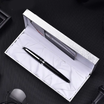 Pimio Bent Nib Art Fountain Pen 1.0mm Metal Silver Clip Black Calligraphy Pens for Drawing Business Office Pen with Gift Box 
Pimio Bent Nib Art Fountain Pen 1.0mm Metal Silver Clip Black Calligraphy Pens for Drawing Business Office Pen with Gift Box