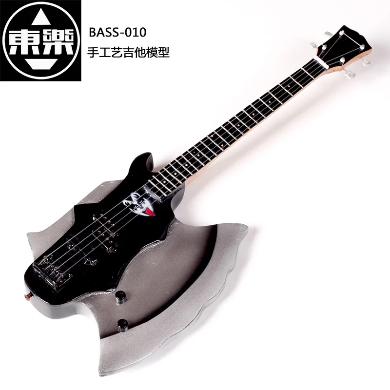 Wooden Handcrafted Miniature Guitar Model Bass-010 Bass Guitar Display with Case and Stand (Not Actual Bass! for Display Only!)
Wooden Handcrafted Miniature Guitar Model Bass-010 Bass Guitar Display with Case and Stand (Not Actual Bass! for Display Only!)