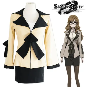 Japan Anime Steins Gate 0 Moeka Kiryu Cosplay Costume Long Sleeve Jacket Coat Black Mini Skirt Halloween Outfit Suit
Japan Anime Steins Gate 0 Moeka Kiryu Cosplay Costume Long Sleeve Jacket Coat Black Mini Skirt Halloween Outfit Suit