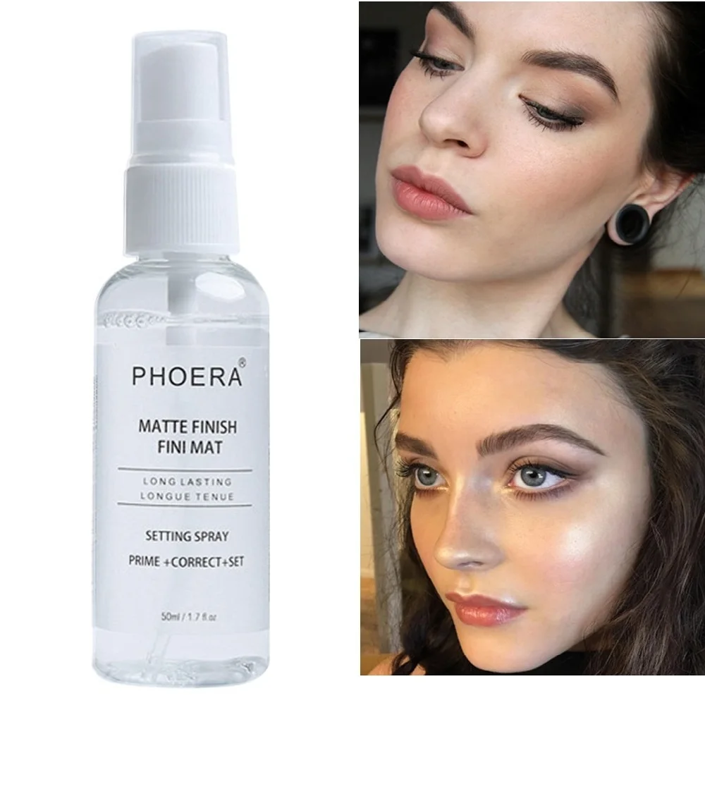 PHOERA Matte Finish Setting Spray Transparent Fix Makeup Spray 50ML Oil Control Natural Lasting Foundation Spray TSLM2
PHOERA Matte Finish Setting Spray Transparent Fix Makeup Spray 50ML Oil Control Natural Lasting Foundation Spray TSLM2