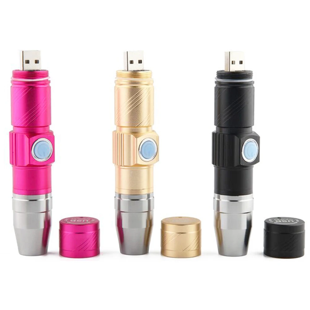 365nm 395nm USB UV Rechargeable LED Flashlight Fluorescent Detection Purple Torch
365nm 395nm USB UV Rechargeable LED Flashlight Fluorescent Detection Purple Torch