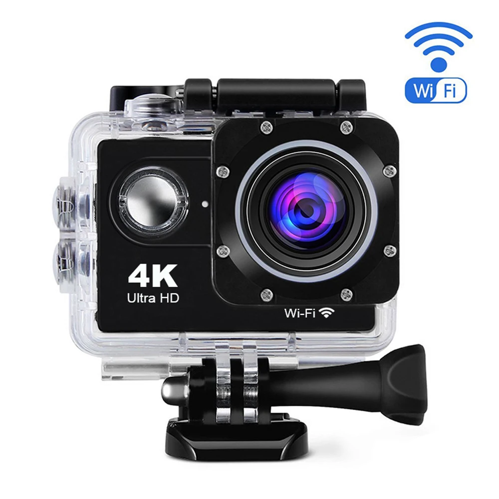 Wireless Waterproof Camera Video Sports DV HD 4K Outdoor Camera Dive Cycling Mini Digital Camera with Wifi Remote Control
Wireless Waterproof Camera Video Sports DV HD 4K Outdoor Camera Dive Cycling Mini Digital Camera with Wifi Remote Control