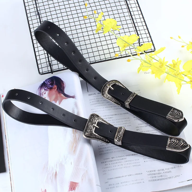 Luxury Quality Black PU Leather Belts for Women Vintage Antique Silver Carved Metal Pink Buckle Waist Belt Dress Jeans Waistband
Luxury Quality Black PU Leather Belts for Women Vintage Antique Silver Carved Metal Pink Buckle Waist Belt Dress Jeans Waistband