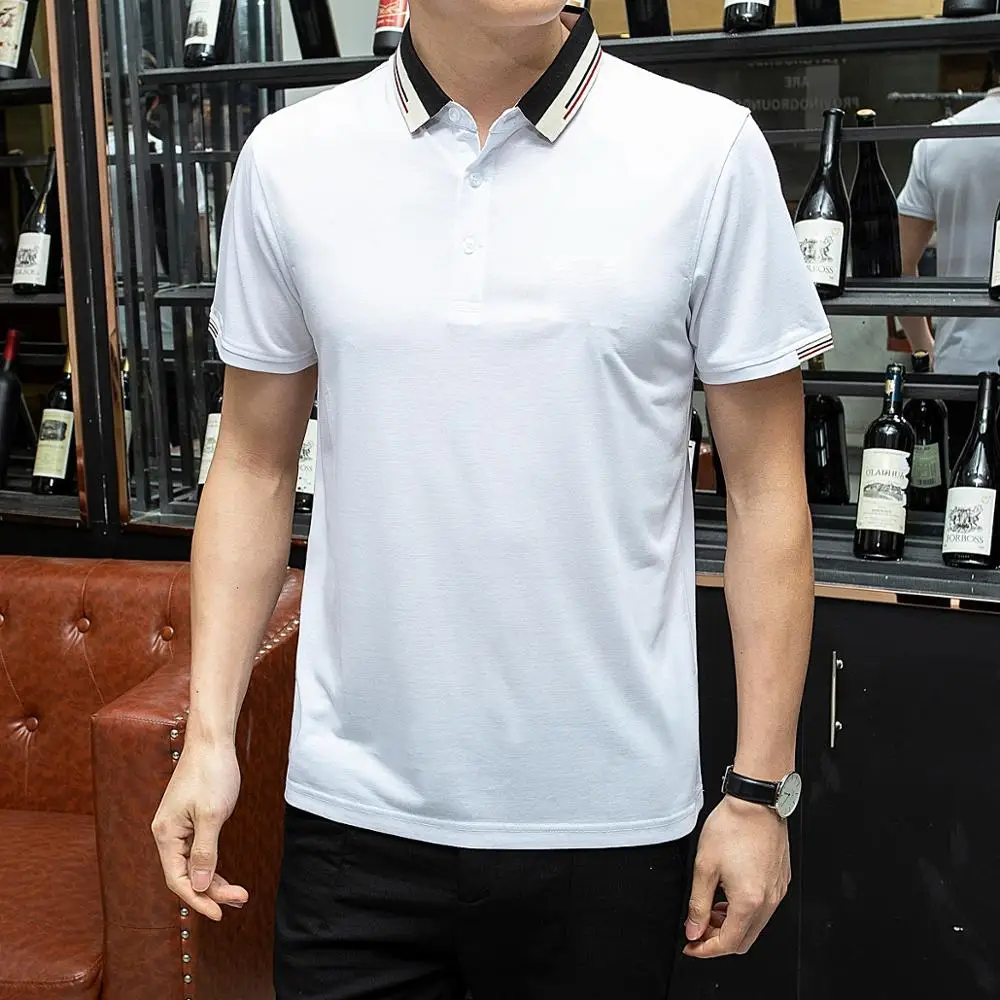 2019 New high quality polo men short sleeve summer polo men shirt breathable 100% cotton homme camsia plus size XXXL tops & tees
2019 New high quality polo men short sleeve summer polo men shirt breathable 100% cotton homme camsia plus size XXXL tops & tees