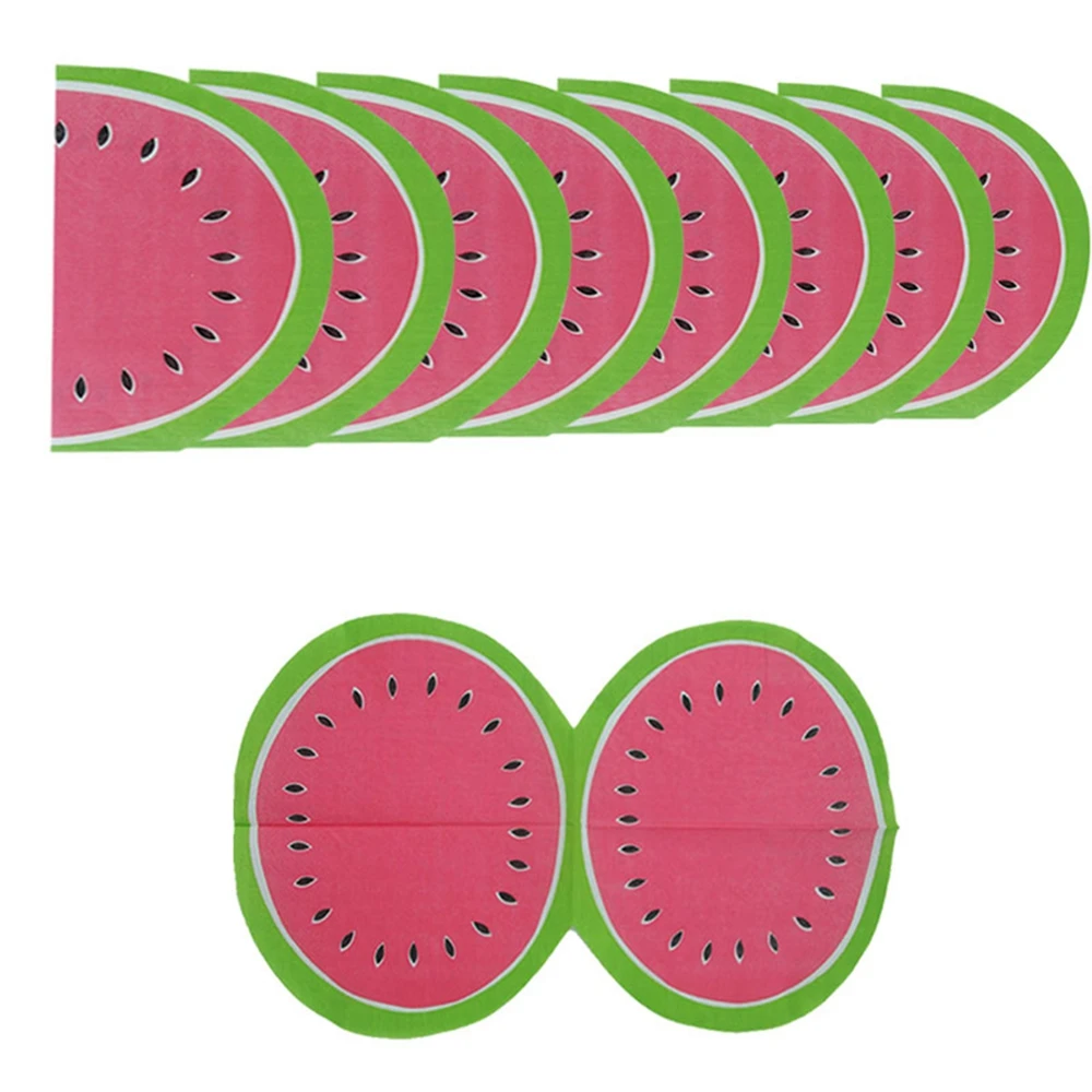 20Pcs/bag Watermelon Napkins Disposable Tableware for Wedding Hawaiian Luau Birthday Party Chirtsmas Decorations Party Napkin
20Pcs/bag Watermelon Napkins Disposable Tableware for Wedding Hawaiian Luau Birthday Party Chirtsmas Decorations Party Napkin