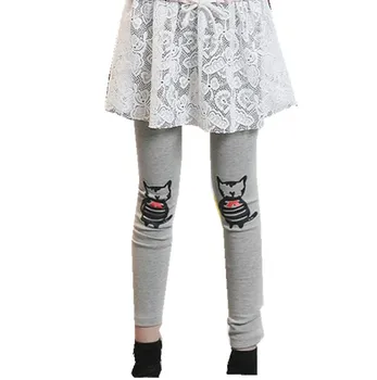 Children's Wear New Cat Spring Autumn Leggings Elastic Pencil Pants Kids Trousers Cotton Grey Black
Children's Wear New Cat Spring Autumn Leggings Elastic Pencil Pants Kids Trousers Cotton Grey Black
