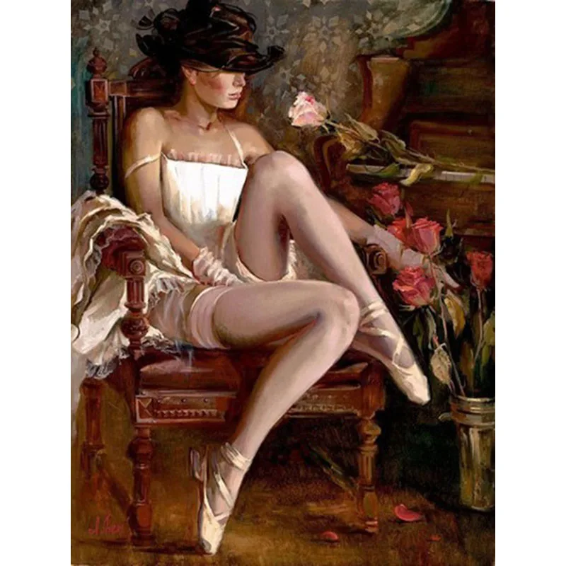 Oil Paint Painting By Numbers Diy Picture Drawing Coloring On Canvas Painting By Hand Wall Paint Of Sexy Lady
Oil Paint Painting By Numbers Diy Picture Drawing Coloring On Canvas Painting By Hand Wall Paint Of Sexy Lady