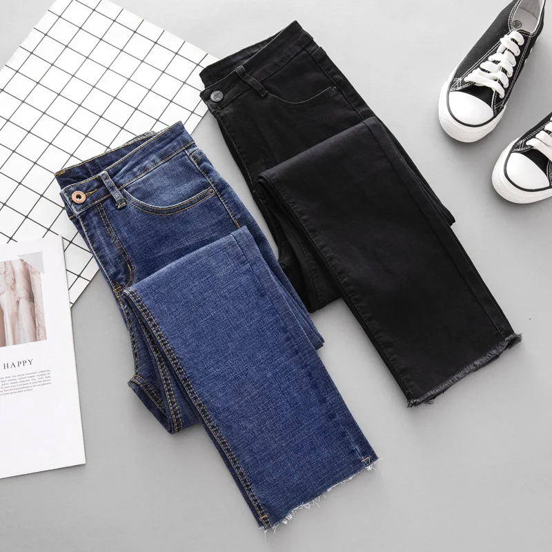Plus Size Skinny Pencil Jeans Woman Streetwear High Waist Stretch Mom jeans Ladies black Blue Jeans Pants Women jeans femme
Plus Size Skinny Pencil Jeans Woman Streetwear High Waist Stretch Mom jeans Ladies black Blue Jeans Pants Women jeans femme