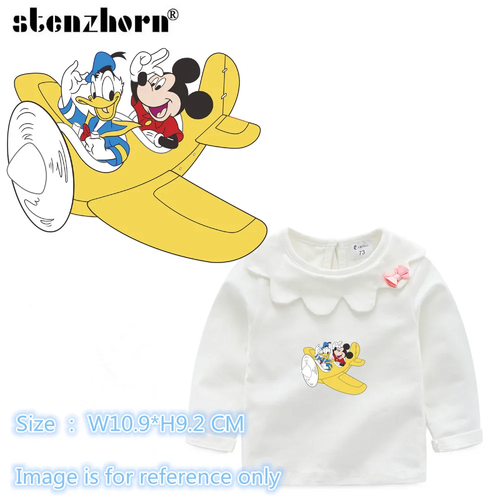 Cartoon Mickey Duck patch Iron On Patches For Clothing Heat Transfers For Kids Child clothes Diy Ironing Stickers
Cartoon Mickey Duck patch Iron On Patches For Clothing Heat Transfers For Kids Child clothes Diy Ironing Stickers