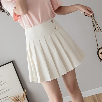 Japanese Kawaii High Waist Mini Skirt Schoolgirl Summer 2019 Pink White Black Pleated Skirt Preppy Style Sweet Women Streetwear
Japanese Kawaii High Waist Mini Skirt Schoolgirl Summer 2019 Pink White Black Pleated Skirt Preppy Style Sweet Women Streetwear
