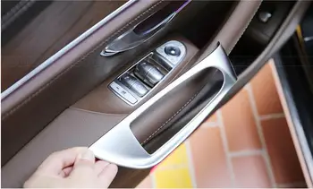 Matt chrome ABS Interior Door Armrest Window Switch Cover Trim 4pcs for Mercedes Benz E Class W213 2016 2017 E300 E200
Matt chrome ABS Interior Door Armrest Window Switch Cover Trim 4pcs for Mercedes Benz E Class W213 2016 2017 E300 E200