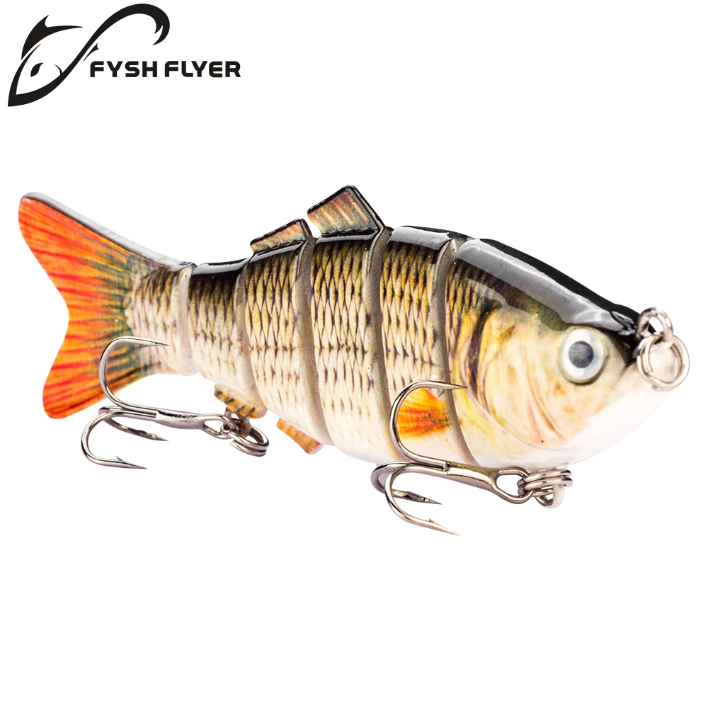 FyshFlyer Fishing Lure 1PC 100mm 18g Sinking Lure Multi Sections 6 Segments Bionic Jointed Bait Sea Fishing Tackle Hard Lures
FyshFlyer Fishing Lure 1PC 100mm 18g Sinking Lure Multi Sections 6 Segments Bionic Jointed Bait Sea Fishing Tackle Hard Lures