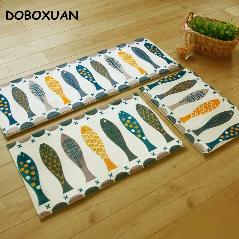 Geometric Fish Soft Thick Carpet Door Mat Hall Bathroom Kitchen Living Room Modern Rugs Water Absorption Non-Slip Strip Carpet
Geometric Fish Soft Thick Carpet Door Mat Hall Bathroom Kitchen Living Room Modern Rugs Water Absorption Non-Slip Strip Carpet