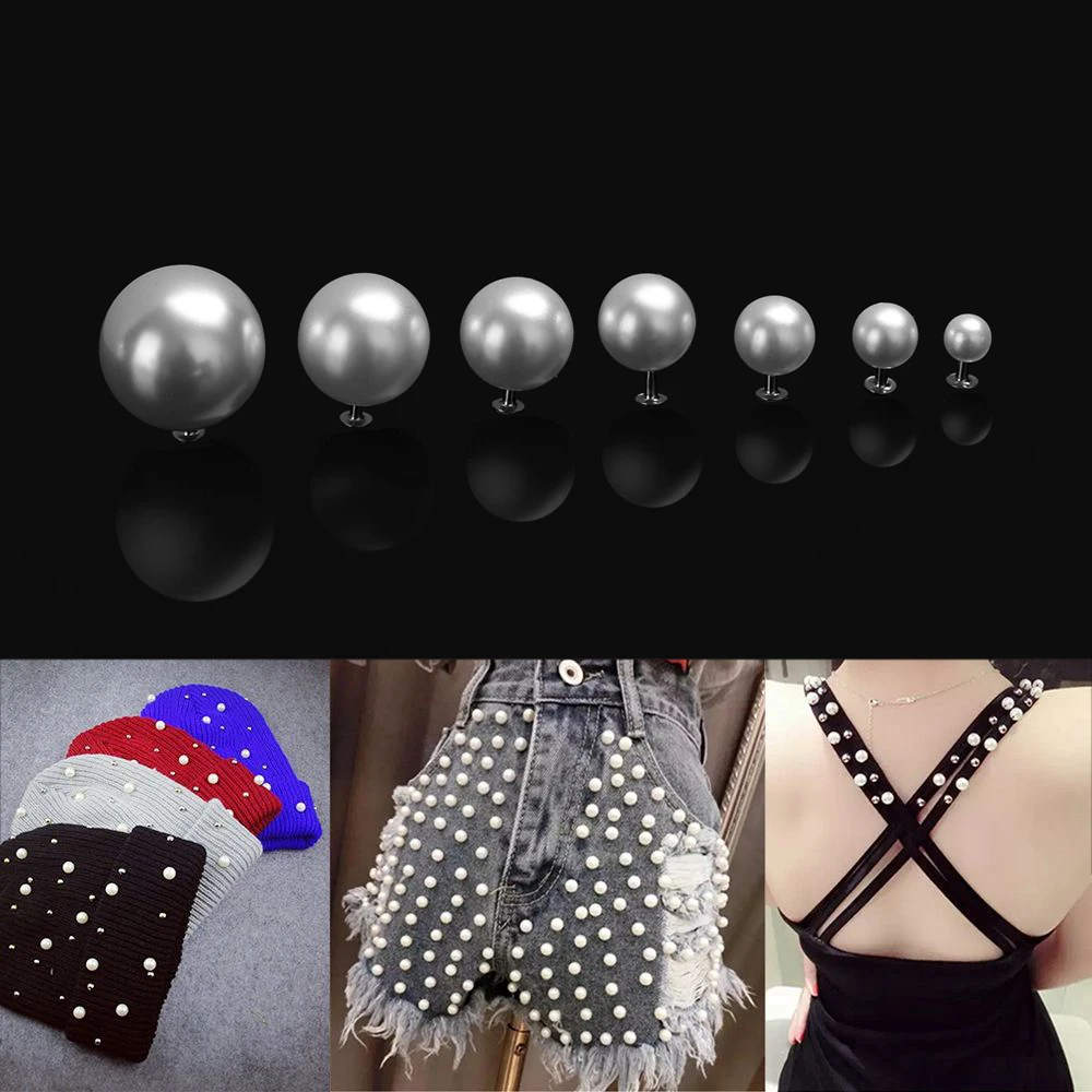 2019NEW Pearl Rivets Button for Cloth Pants Hat Bag Shoes DIY Home Garment Accessories Scrapbooking DIY Crafts Decoration
2019NEW Pearl Rivets Button for Cloth Pants Hat Bag Shoes DIY Home Garment Accessories Scrapbooking DIY Crafts Decoration