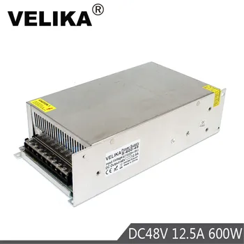 Single Output 48V Power Supply DC 12.5A 600W Transformer AC110V 220V to 48V Power supplies for CCTV Printer CNC Stepper Motor
Single Output 48V Power Supply DC 12.5A 600W Transformer AC110V 220V to 48V Power supplies for CCTV Printer CNC Stepper Motor