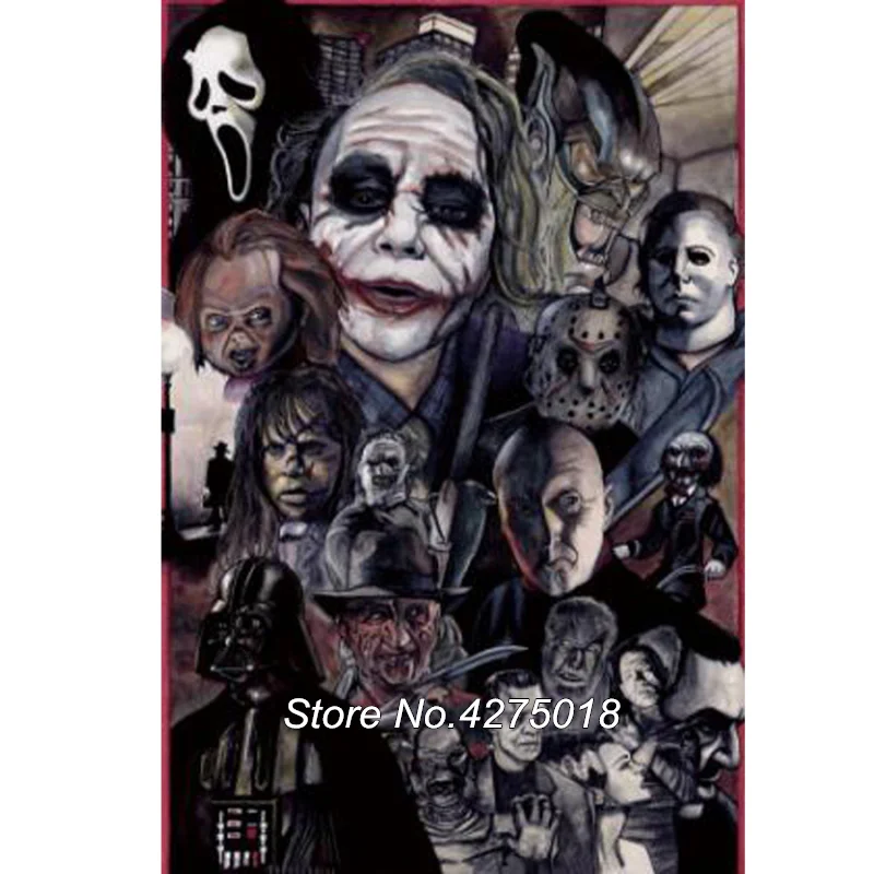 Diy Diamond Painting Cross Stitch Horror movie Square Diamond Embroidery crafts 5D Diamond Mosaic Home Decoration CX713
Diy Diamond Painting Cross Stitch Horror movie Square Diamond Embroidery crafts 5D Diamond Mosaic Home Decoration CX713