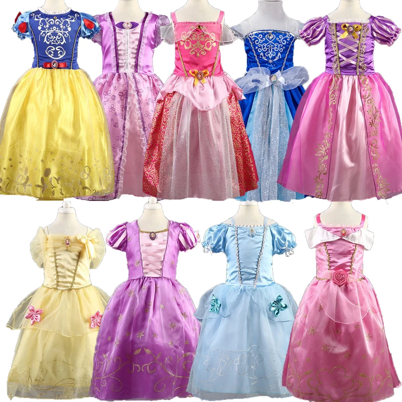 Girls Dress Summer Cartoon Cosplay Cinderella Snow White Dresses For Girls Costume Princess Party Dresses Children Clothing
Girls Dress Summer Cartoon Cosplay Cinderella Snow White Dresses For Girls Costume Princess Party Dresses Children Clothing