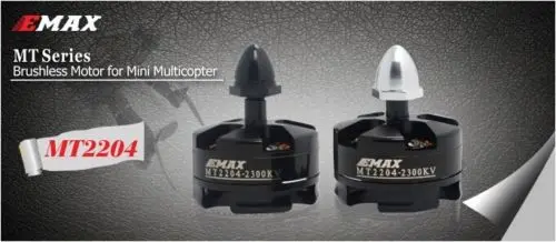 Фото Emax MT2204 2300KV Brushless Motor for RC QAV250 250 280 GE260 Quadcopter Multirotor (4pc 2xCCW 2xCW) | Игрушки и хобби