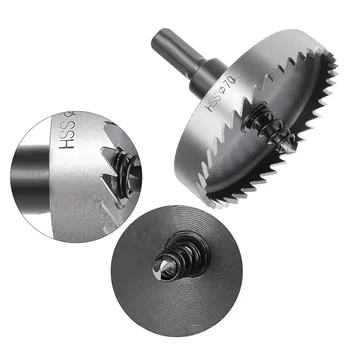 Uxcell Hot Sale 2PCS HSS Cutting Diameter 22/18/25/28/36/45/70mm Drill Bit Hole Saw Cutter for Drilling Holes,Metal Alloy Wood
Uxcell Hot Sale 2PCS HSS Cutting Diameter 22/18/25/28/36/45/70mm Drill Bit Hole Saw Cutter for Drilling Holes,Metal Alloy Wood