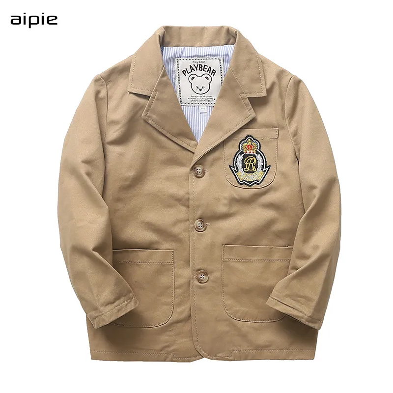 Boy's jackets Bear Print Embroidered Pocket Casual Children's Jackets Clothing Kids boy's coats&outerwear cotton
Boy's jackets Bear Print Embroidered Pocket Casual Children's Jackets Clothing Kids boy's coats&outerwear cotton