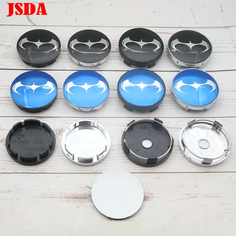 4pcs 56mm 60mm Batman logo car emblem Wheel Center Hub Cap Rim dust-proof badge Creative decoration cover sticker blue & black
4pcs 56mm 60mm Batman logo car emblem Wheel Center Hub Cap Rim dust-proof badge Creative decoration cover sticker blue & black