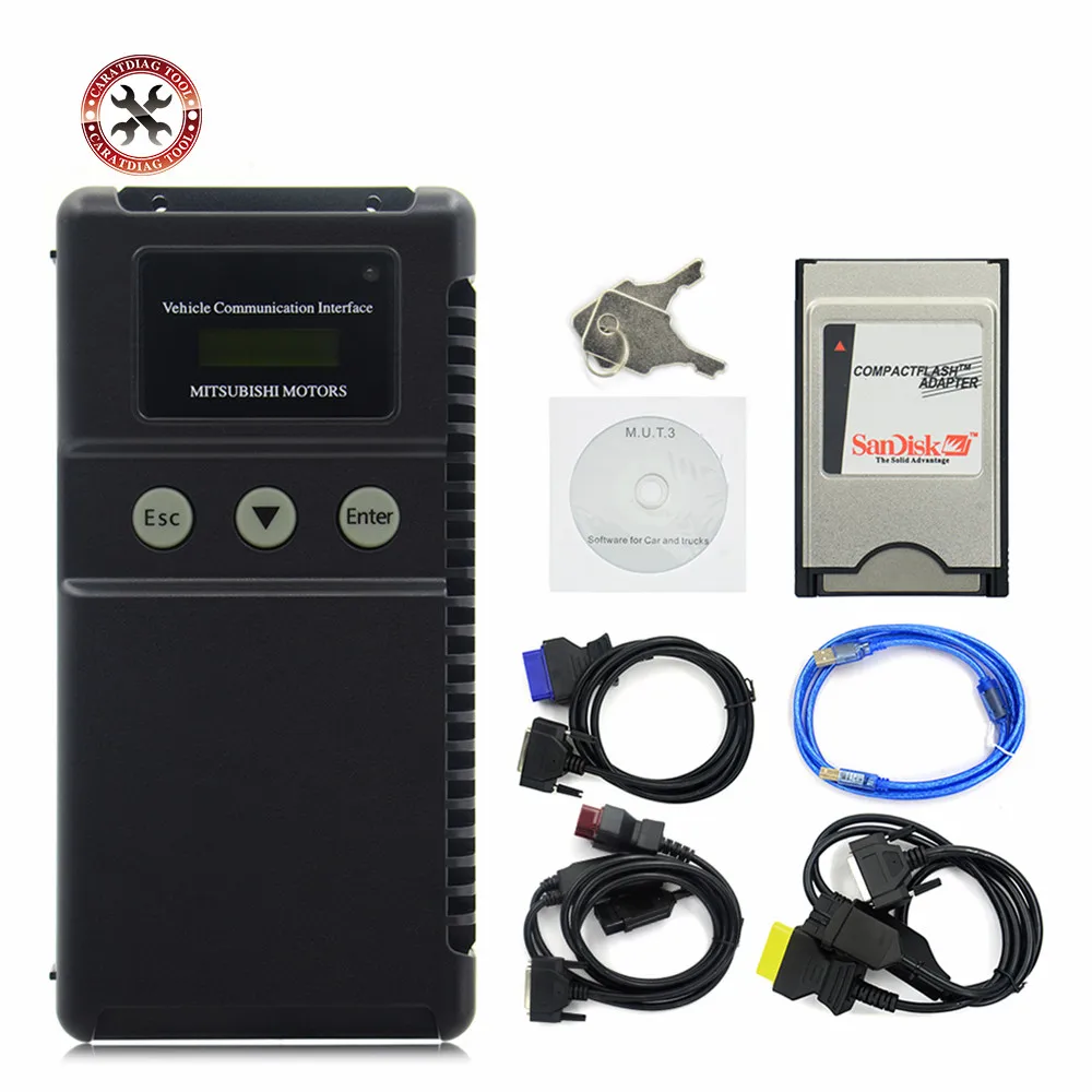 NEWEST MUT-3 Diagnostic Scanner MUT 3 for Mitsubishi Car Support ECU Programmer Fuel pressure measurement Vehicle diagnosis
NEWEST MUT-3 Diagnostic Scanner MUT 3 for Mitsubishi Car Support ECU Programmer Fuel pressure measurement Vehicle diagnosis