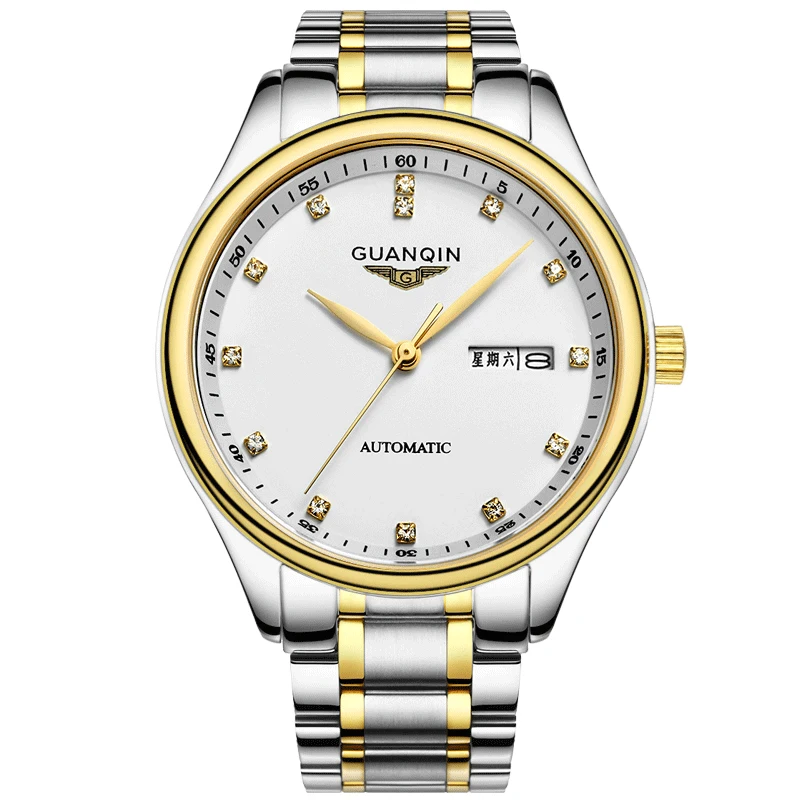 GUANQIN GQ80009 watches men luxury brand automatic mechanical watch Double calendar steel waterproof watch business men's watch
GUANQIN GQ80009 watches men luxury brand automatic mechanical watch Double calendar steel waterproof watch business men's watch