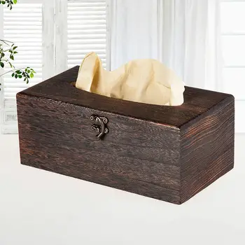 2019 Newest 1PC Retro Wooden Tissue Box Rectangular Paper Cover Case Napkin Vintage Holder
2019 Newest 1PC Retro Wooden Tissue Box Rectangular Paper Cover Case Napkin Vintage Holder