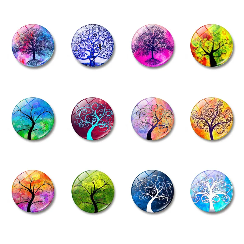 Art Painting Glass Round Retro Flower Pattern Print Refrigerator Sticker Fridge Magnet Life Tree Poppy Flower Message Holder
Art Painting Glass Round Retro Flower Pattern Print Refrigerator Sticker Fridge Magnet Life Tree Poppy Flower Message Holder