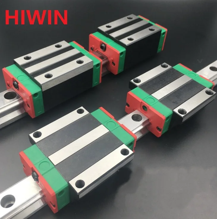 

2pcs 100% original Hiwin linear guide rail HGR20 -L 2000mm + 2pcs HGH20CA and 2pcs HGW20CA/HGW20CC block for CNC