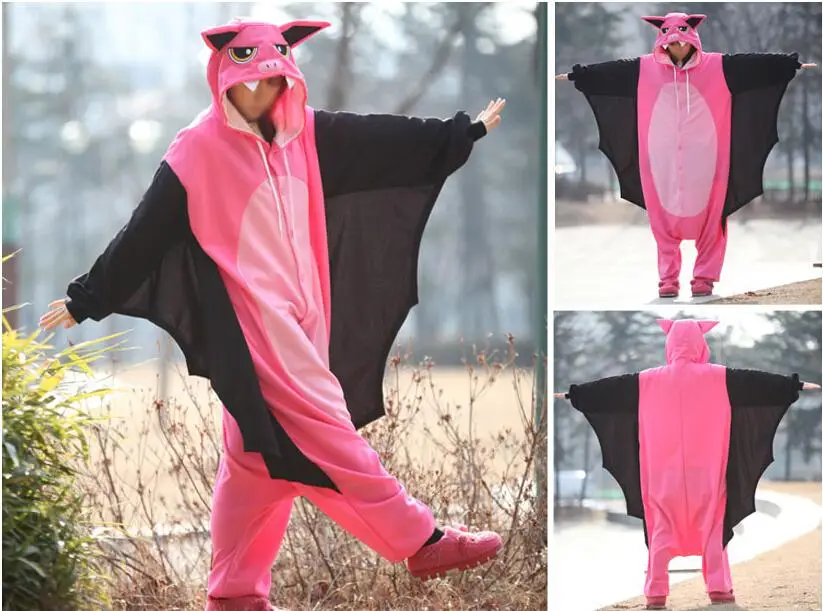 New Design Pink Vampire Bat With Fangs Adults Halloween Party Costumes Womens Cosplay Party Onesies Costume
New Design Pink Vampire Bat With Fangs Adults Halloween Party Costumes Womens Cosplay Party Onesies Costume